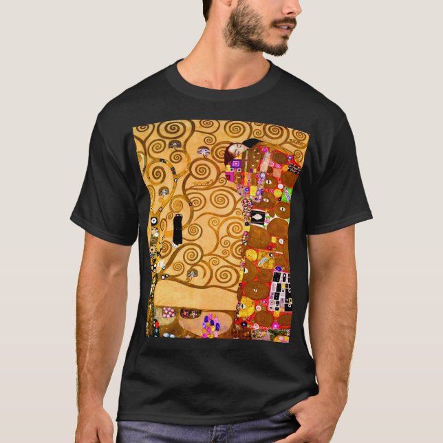 Gustav Klimt Tree of Life T-Shirt (Front)