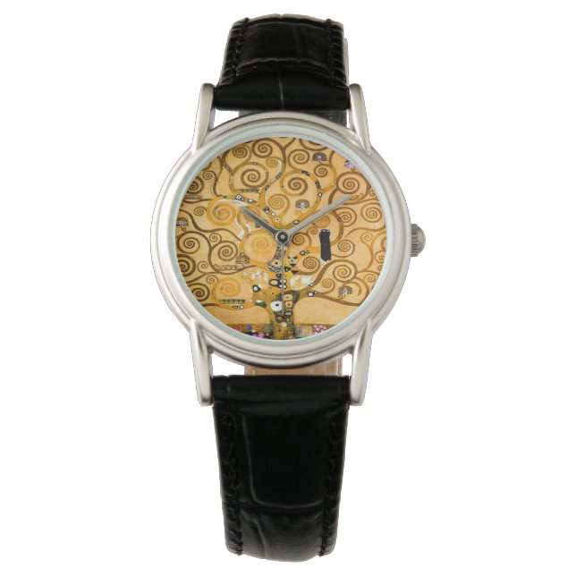 Gustav Klimt Tree of Life Watch (Front)