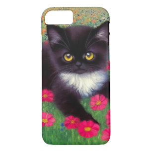 Gustav Klimt Tuxedo Cat Case-Mate iPhone Case