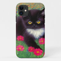 Gustav Klimt Tuxedo Cat