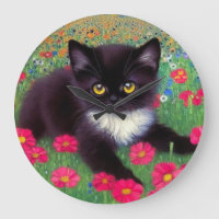 Gustav Klimt Tuxedo Cat
