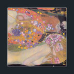 Gustav Klimt - Water Serpents II Magnet<br><div class="desc">Water Serpents II / Wasserschlangen II - Gustav Klimt,  Oil on canvas,  1904-1907</div>