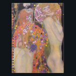 Gustav Klimt - Water Serpents II Notebook<br><div class="desc">Water Serpents II / Wasserschlangen II - Gustav Klimt,  Oil on canvas,  1904-1907</div>