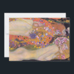 Gustav Klimt - Water Serpents II Thank You Card<br><div class="desc">Water Serpents II / Wasserschlangen II - Gustav Klimt,  Oil on canvas,  1904-1907</div>