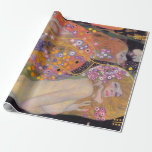 Gustav Klimt - Water Serpents II Wrapping Paper<br><div class="desc">Water Serpents II / Wasserschlangen II - Gustav Klimt,  Oil on canvas,  1904-1907</div>
