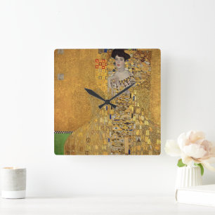 Gustav Klimt Woman in Gold Adele Bloch Bauer Clock