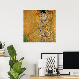 Gustav Klimt Woman in Gold Iconic Portrait Poster