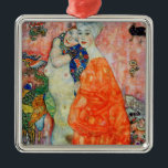 Gustav Klimt - Women Friends Metal Tree Decoration<br><div class="desc">Women Friends - Gustav Klimt,  Oil on Canvas,  1916-17 (destroyed in 1945)</div>