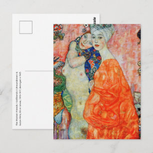 Gustav Klimt - Women Friends Postcard