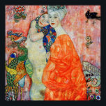 Gustav Klimt - Women Friends Poster<br><div class="desc">Women Friends - Gustav Klimt,  Oil on Canvas,  1916-17 (destroyed in 1945)</div>