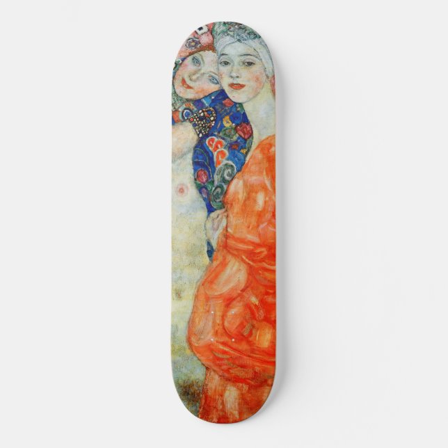 Gustav Klimt - Women Friends Skateboard (Front)