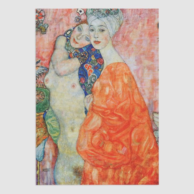 Gustav Klimt - Women Friends Tissue Paper (Creator Uploaded)