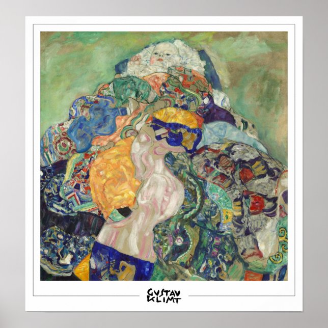 Gustav Klimt Zedign Art Poster #2 (Front)