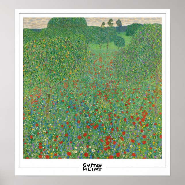 Gustav Klimt Zedign Art Poster #3 (Front)