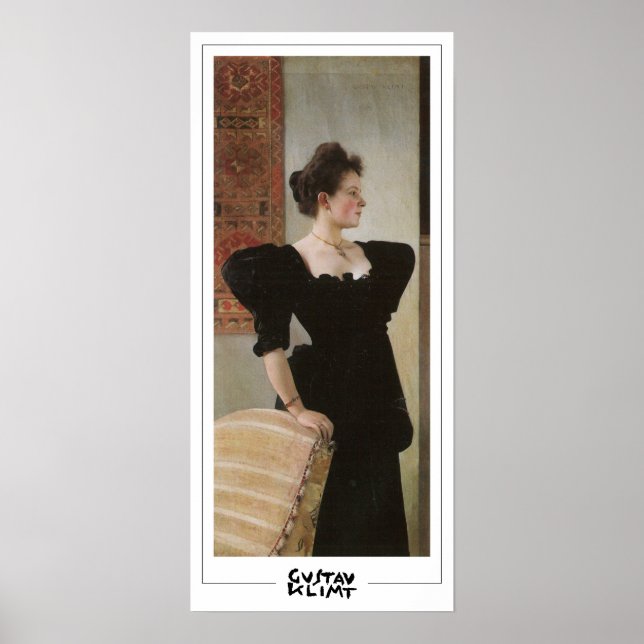 Gustav Klimt Zedign Art Poster #372 (Front)
