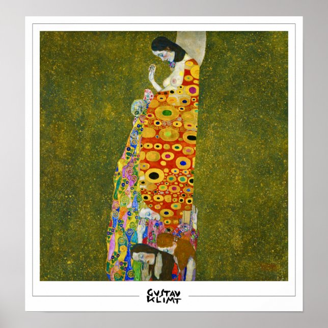 Gustav Klimt Zedign Art Poster #4 (Front)