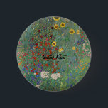 Gustav Klimt's Farm Garden with Sunflowers 6 Cm Round Badge<br><div class="desc">Gustav Klimt's Farm Garden with Sunflowers (1907) famous painting. gustav klimt, klimt, art nouveau, gustav klimt the kiss, gold, gustav, the kiss, symbolism, love, klimt freyas tears, klimt the tree of life, vintage, kiss, art history, masterpiece, fine art, flowers, art, masters, art masters, beautiful, floral, lovers, romance, golden, garden, colourful,...</div>