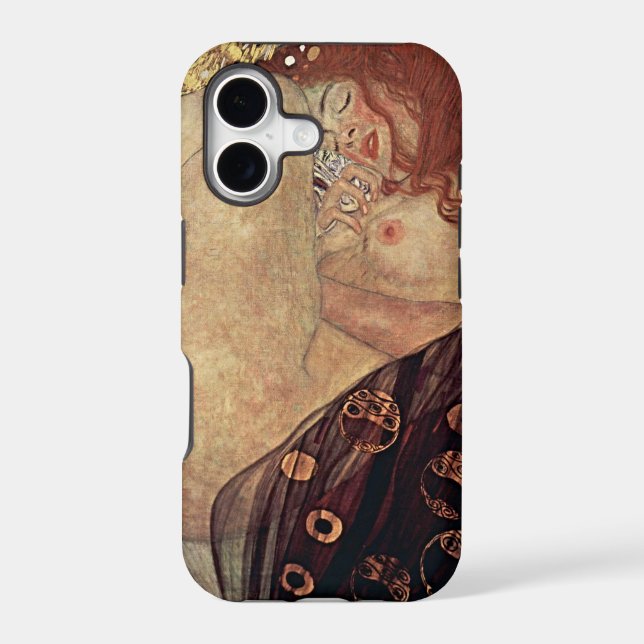 Gustav Klimt's Golden Dream - Danaë iPhone Case (Back)