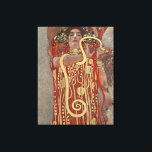 Gustav Klimt's Hygieia famous painting.  Canvas Print<br><div class="desc">Gustav Klimt's Hygieia famous painting. Canvas Print</div>