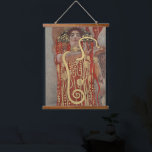 Gustav Klimt's Hygieia famous painting.  Hanging Tapestry<br><div class="desc">Gustav Klimt's Hygieia famous painting. Hanging Tapestry.</div>
