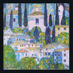 Gustav Klimt's Kirche in Cassone painting   Acrylic Print<br><div class="desc">Gustav Klimt's Kirche in Cassone painting Acrylic Print.</div>