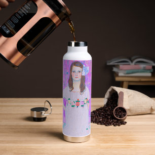 Gustav Klimt's Mäda Primavesi paintng    Water Bottle