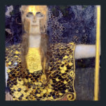 Gustav Klimt's Pallas Athena famous painting   Poster<br><div class="desc">Gustav Klimt's Pallas Athena famous painting Poster</div>