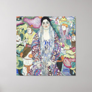 Gustav Klimt's Portrait of Friederike Maria Canvas Print