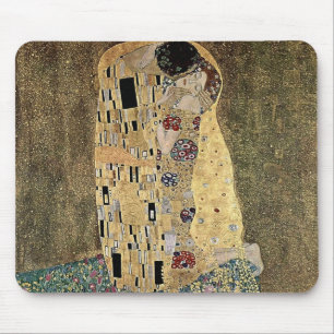 Gustav Klimt's The Kiss (circa 1908) Mouse Pad