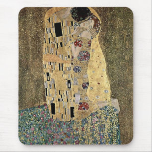 Gustav Klimt's The Kiss (circa 1908) Mouse Pad