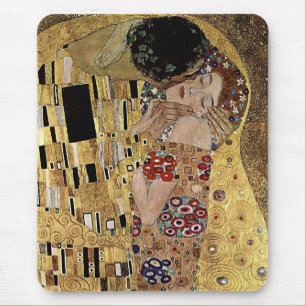 Gustav Klimt's The Kiss Detail (circa 1908) Mouse Pad