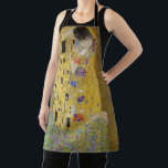 Gustav Klimt's The Kiss Painting Art  Apron<br><div class="desc">Gustav Klimt's The Kiss (1907–1908) famous painting</div>