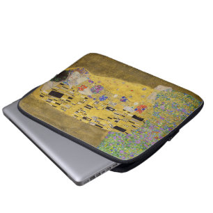 Gustav Klimt's The Kiss Painting Art Laptop Sleeve