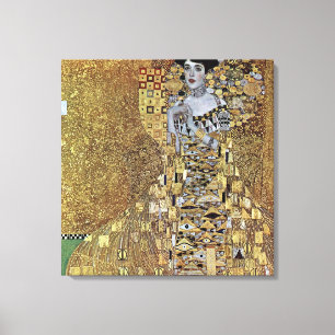Gustav Klimt's The Lady in Gold, Adele Bloch-Bauer Canvas Print