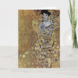 Gustav Klimt's The Lady in Gold, Adele Bloch-Bauer Card