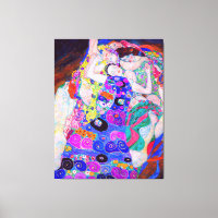 Gustav Klimt's The Virgin (1913) famous painting.