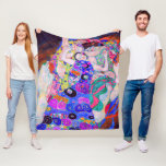 Gustav Klimt's The Virgin (1913) famous painting. Fleece Blanket<br><div class="desc">Gustav Klimt's The Virgin (1913) famous painting.Fleece Blanket.</div>