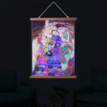 Gustav Klimt's The Virgin (1913) famous painting. Hanging Tapestry<br><div class="desc">Gustav Klimt's The Virgin (1913) famous painting. Hanging Tapestry.</div>