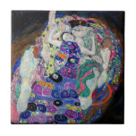 Gustav Klimt's The Virgin - Timeless Elegance on Tile<br><div class="desc">Immerse yourself in the captivating beauty of Gustav Klimt's The Virgin, brought to life on a high-quality ceramic tile. This digitally enhanced masterpiece, rich in vibrant colours and intricate patterns, adds a touch of sophistication and elegance to any space. Ideal for art lovers who appreciate timeless classics, this tile effortlessly...</div>