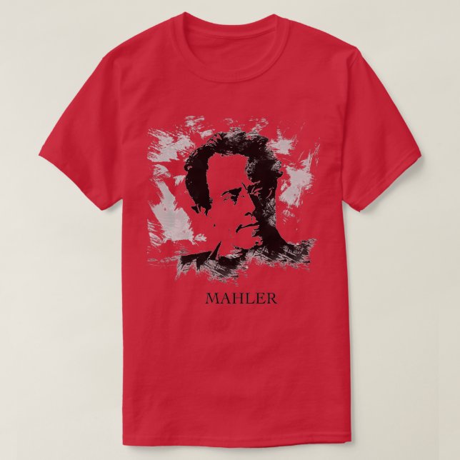 Gustav Mahler  (2)  T-Shirt (Design Front)