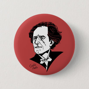 Gustav Mahler 6 Cm Round Badge