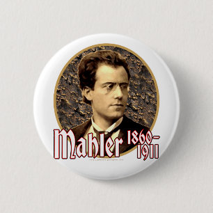 Gustav Mahler 6 Cm Round Badge