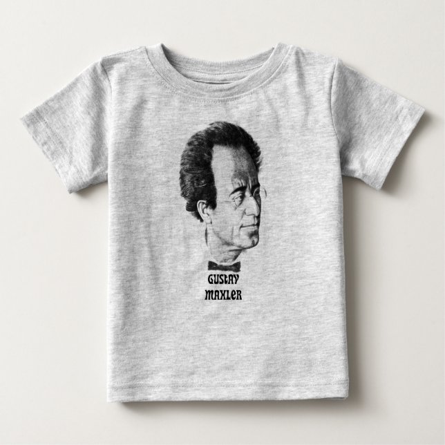 Gustav Mahler Baby T Baby T-Shirt (Front)