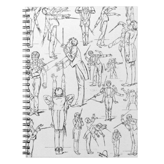 Gustav Mahler Notebook (Front)