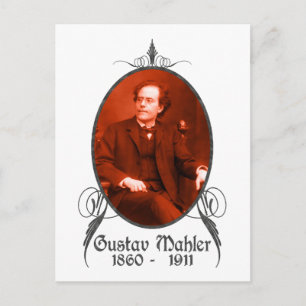 Gustav Mahler Postcard
