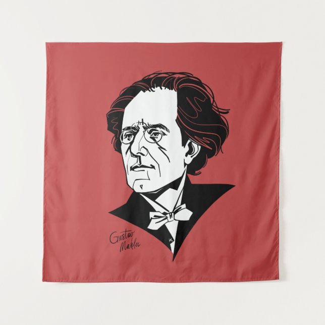 Gustav Mahler Tapestry (Front)