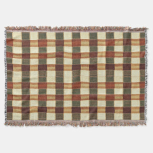 Gustav Stickley Woven  Throw Blanket