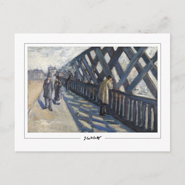 Gustave Caillebotte #298 - Fine Art Postcard (Front)