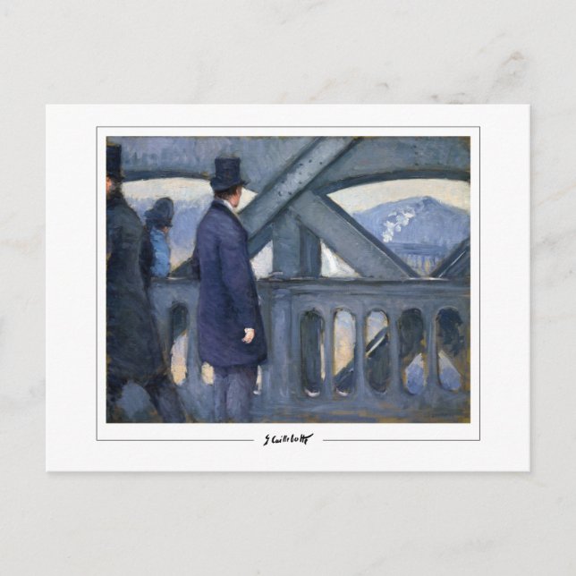 Gustave Caillebotte #381 - Fine Art Postcard (Front)