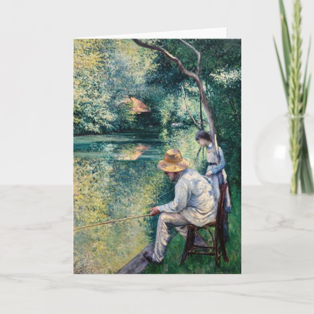Gustave Caillebotte - Angling Card (Front)